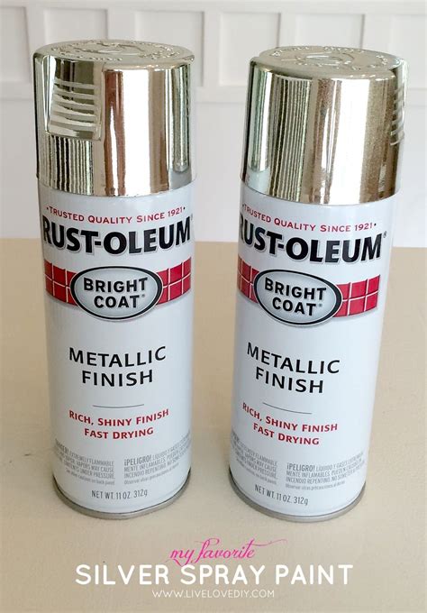 silver metallic spray paint for fabric|shiny silver metallic spray paint.